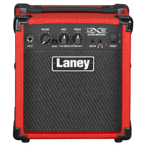 Laney LX10-Red Guitar Combo Amp - 1