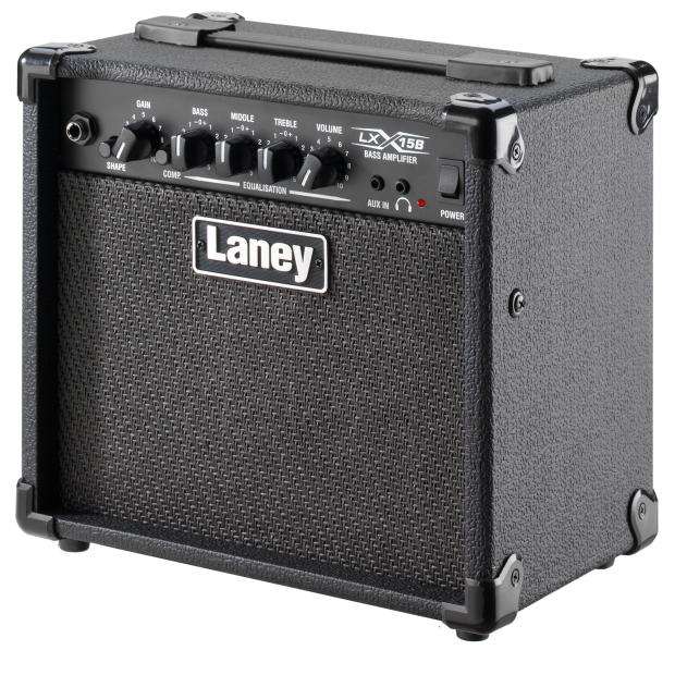 Laney LX15B-Black Bass Combo Amp - 2
