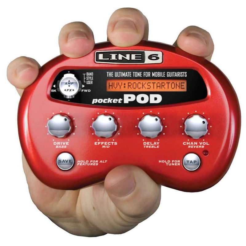 Line 6 Pocket POD Guitar Effects Processor - 2