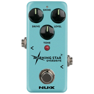 NUX Morning Star Blues Breaker Style Overdrive Pedal - 1