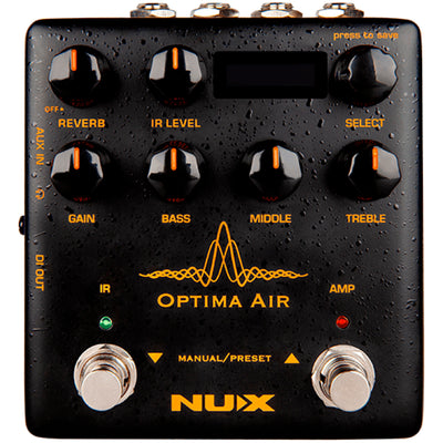 NUX NAI-5 Optima Air Acoustic Guitar Simulator Pedal - 1