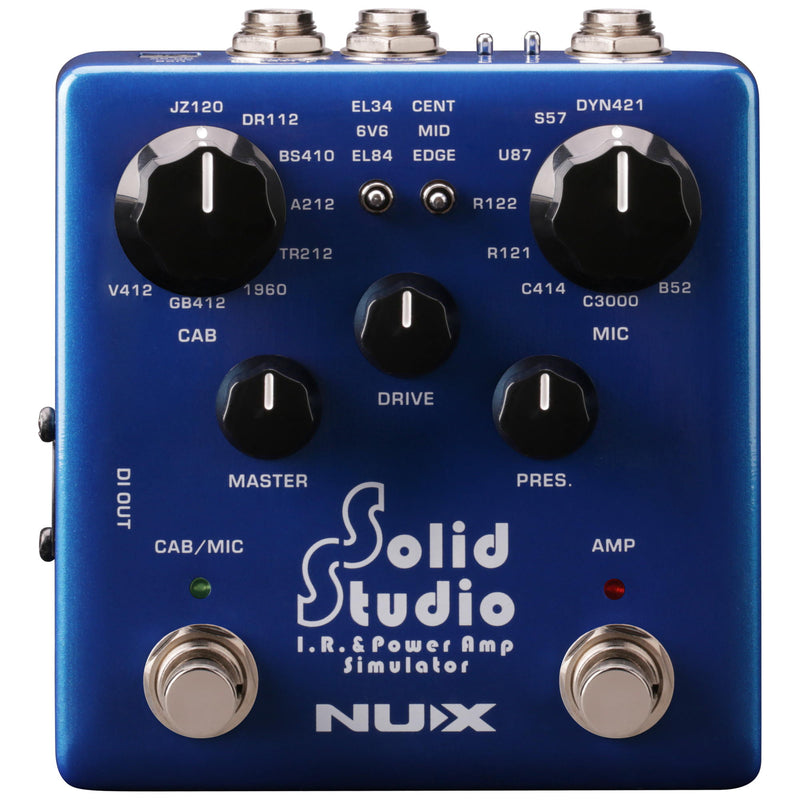 NUX Solid Studio IR and Power Amp Simulator - 1