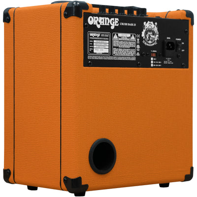 Orange Crush Bass 25 Bass Combo Amp - Orange - 4