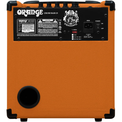 Orange Crush Bass 25 Bass Combo Amp - Orange - 5