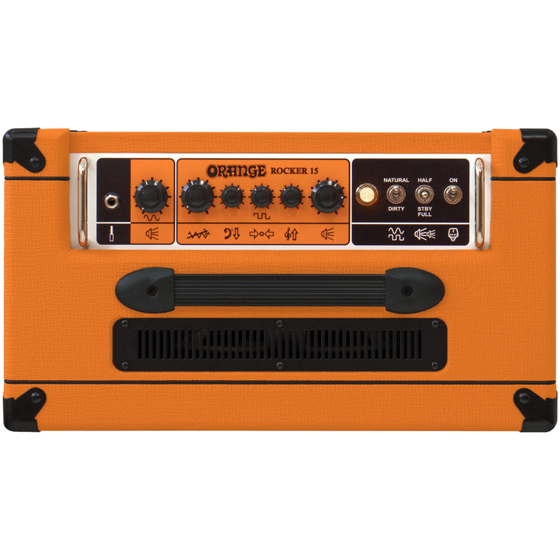 Orange Rocker 15 Guitar Combo Amp - Orange - 3