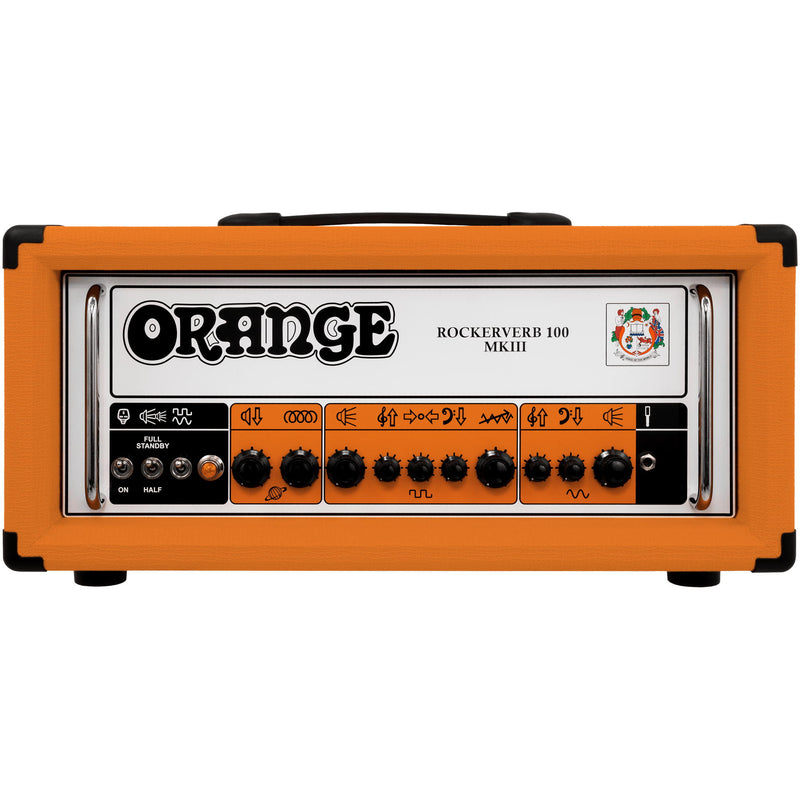 Orange Rockerverb 100 MkIII Guitar Amp Head - Orange - 1