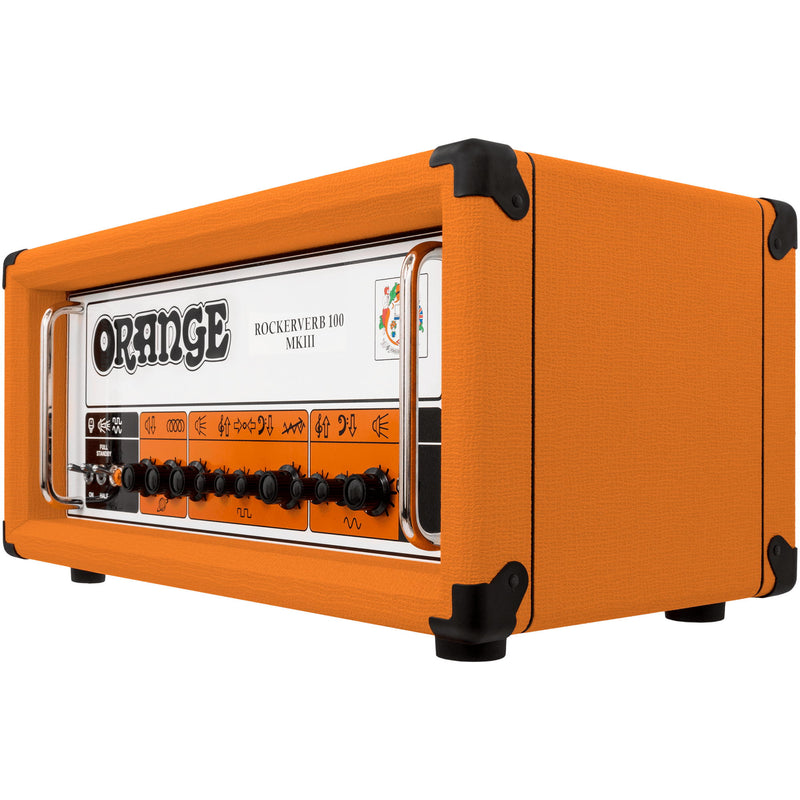 Orange Rockerverb 100 MkIII Guitar Amp Head - Orange - 2