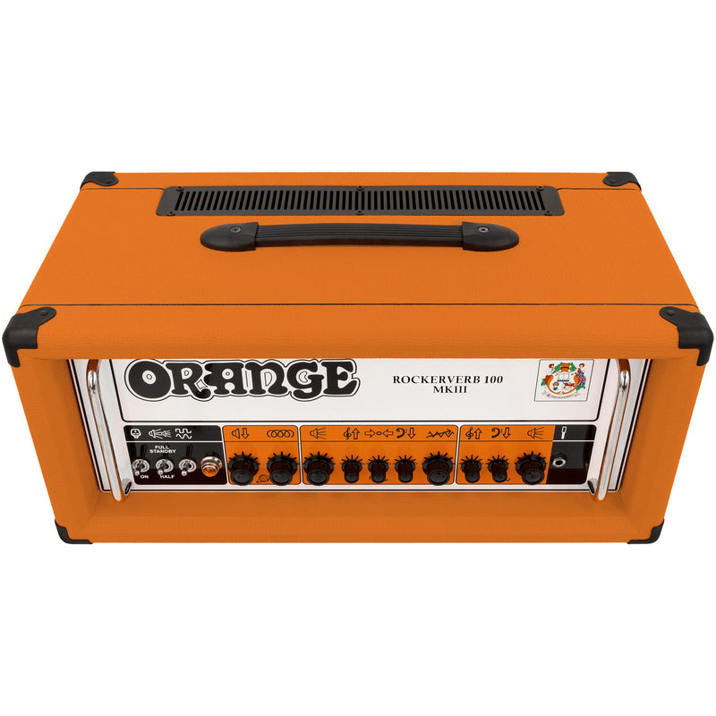 Orange Rockerverb 100 MkIII Guitar Amp Head - Orange - 6