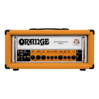 Orange Rockerverb 50 MkIII Guitar Amp Head - Orange - 1