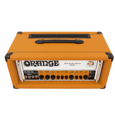 Orange Rockerverb 50 MkIII Guitar Amp Head - Orange - 6