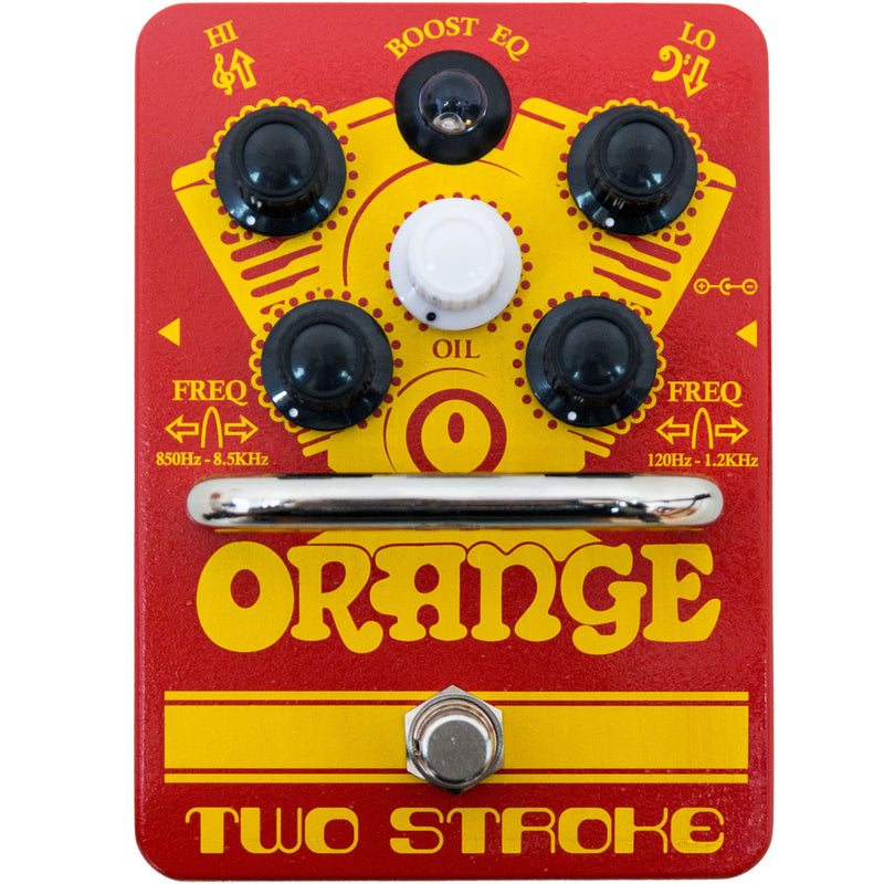 Orange Two Stroke Boost and Equalizer Pedal - 1