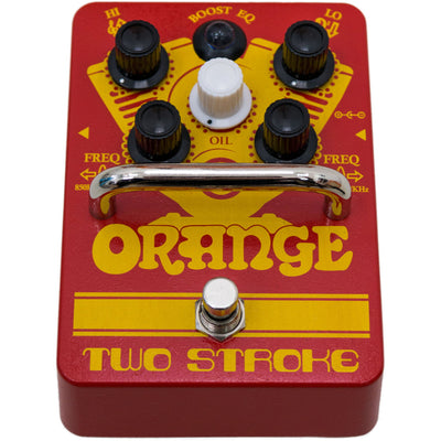 Orange Two Stroke Boost and Equalizer Pedal - 4