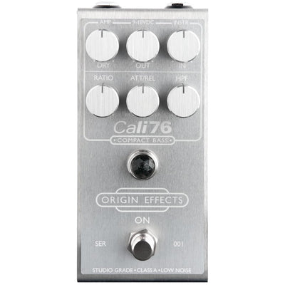 Origin Effects Cali76 Stacked Edition Compressor Pedal - Laser Engraved - 5