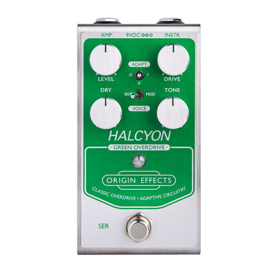 Origin Effects Halcyon Green Overdrive Pedal - 2
