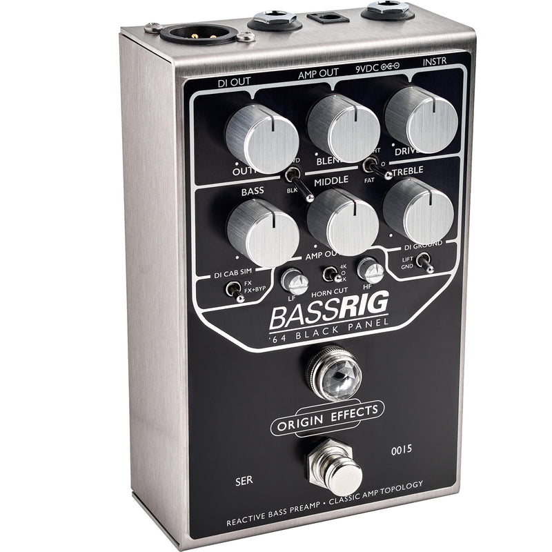 Origin Effects BassRig 64 Preamp and Overdrive Pedal - 2