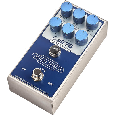 Origin Effects Cali76 Compact Bass Compressor Pedal, Super Vintage Blue - 3