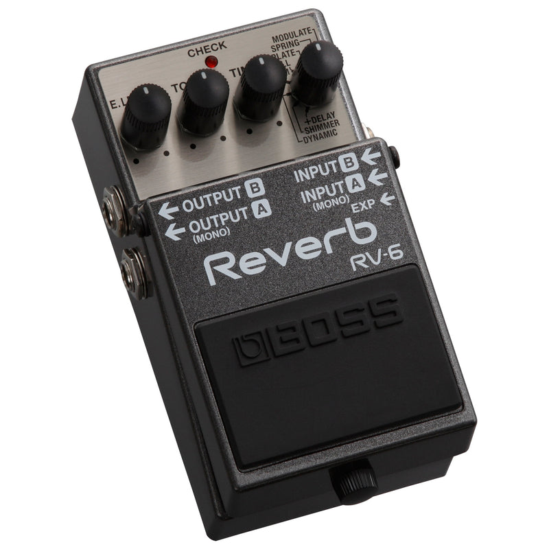 Boss RV-6 Digital Reverb Pedal - 2