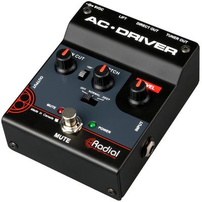 Radial AC-Driver Compact Acoustic Preamp Pedal - 3