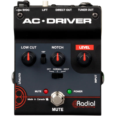 Radial AC-Driver Compact Acoustic Preamp Pedal - 1
