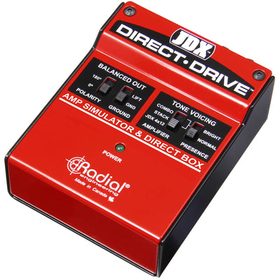 Radial JDX Direct-Drive Amp Simulator & Direct Box - 2
