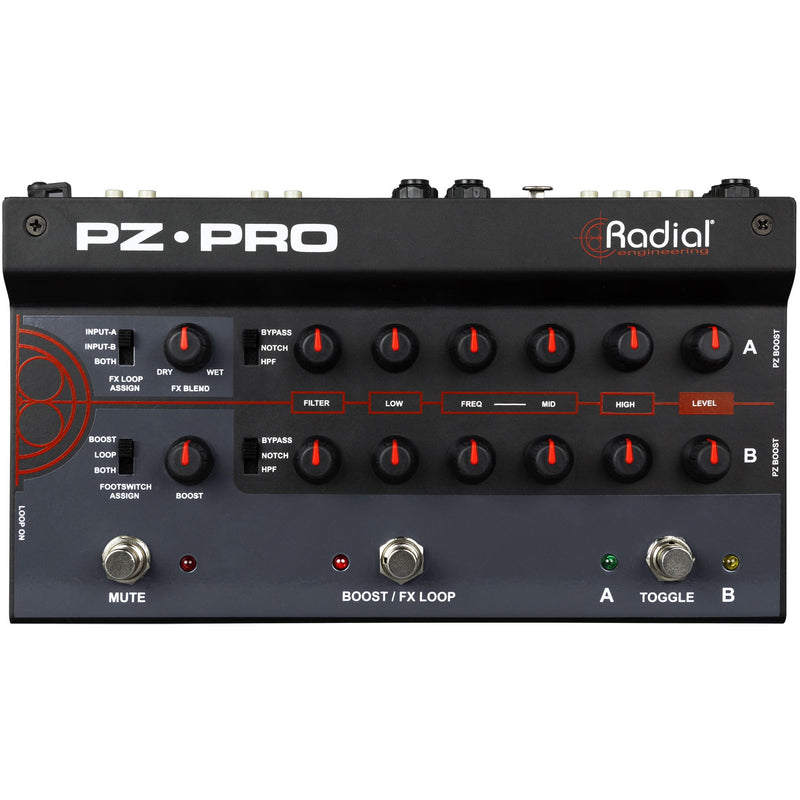 Radial PZ-Pro 2-Channel Acoustic Preamp - 1