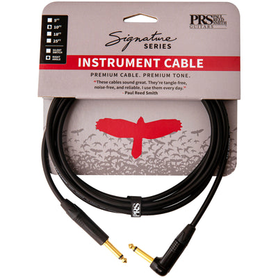 PRS Signature 25 Foot Straight to Right Angle Instrument Cable - 2