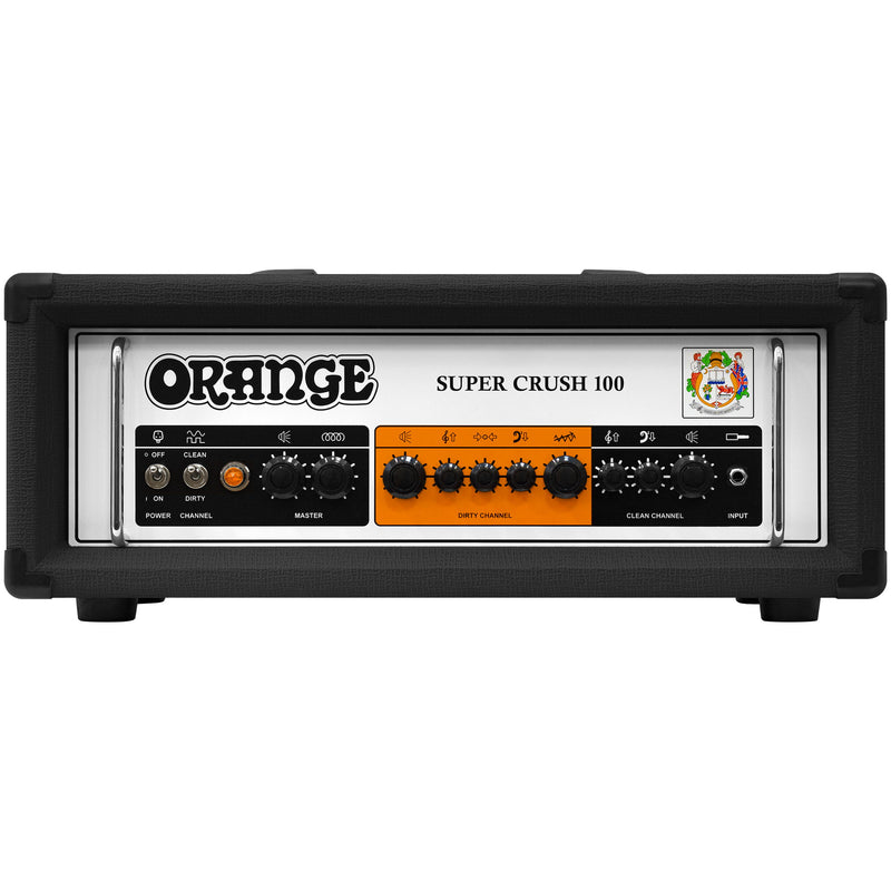 Orange Super Crush 100 Solid-State Guitar Amp Head - Orange - 1