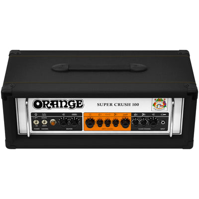 Orange Super Crush 100 Solid-State Guitar Amp Head - Orange - 6