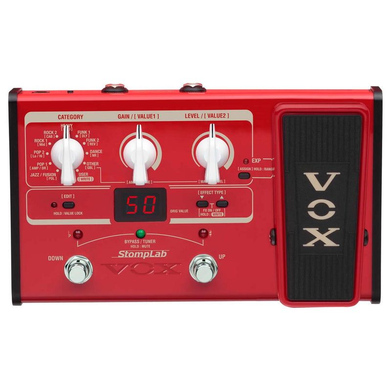 Vox StompLab 2B Modeling Bass Guitar Effects Peda - 1