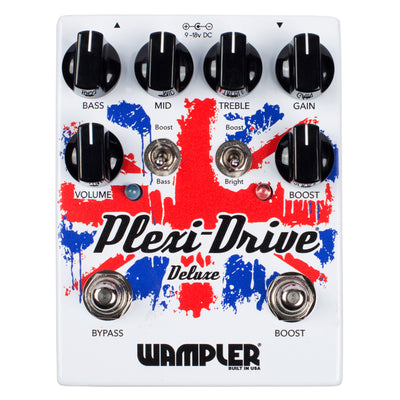 Wampler Plexi Drive Deluxe British Overdrive Pedal - 1