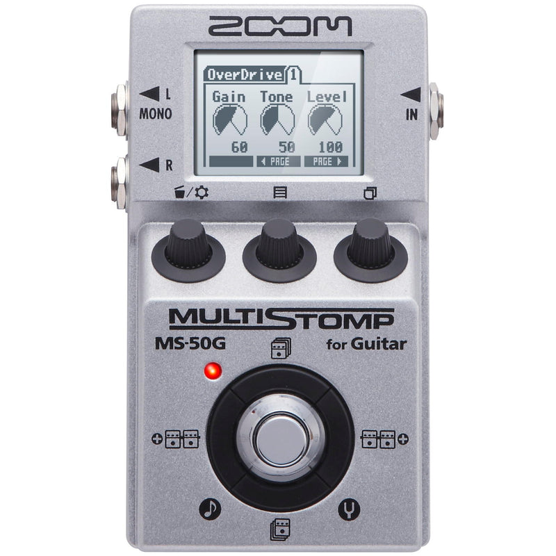 Zoom MS-50G Guitar MultiStomp Pedal - 1