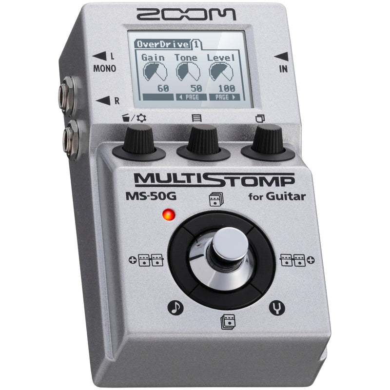 Zoom MS-50G Guitar MultiStomp Pedal - 2