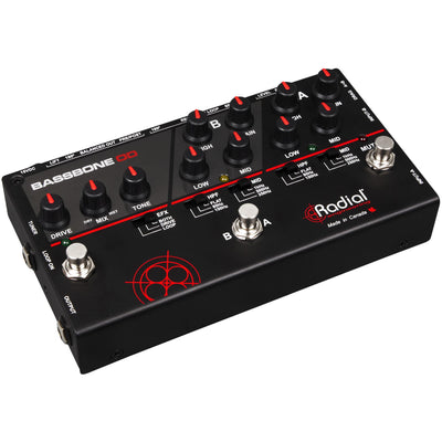 Radial Bassbone OD Bass Preamp & Overdrive Pedal - 2