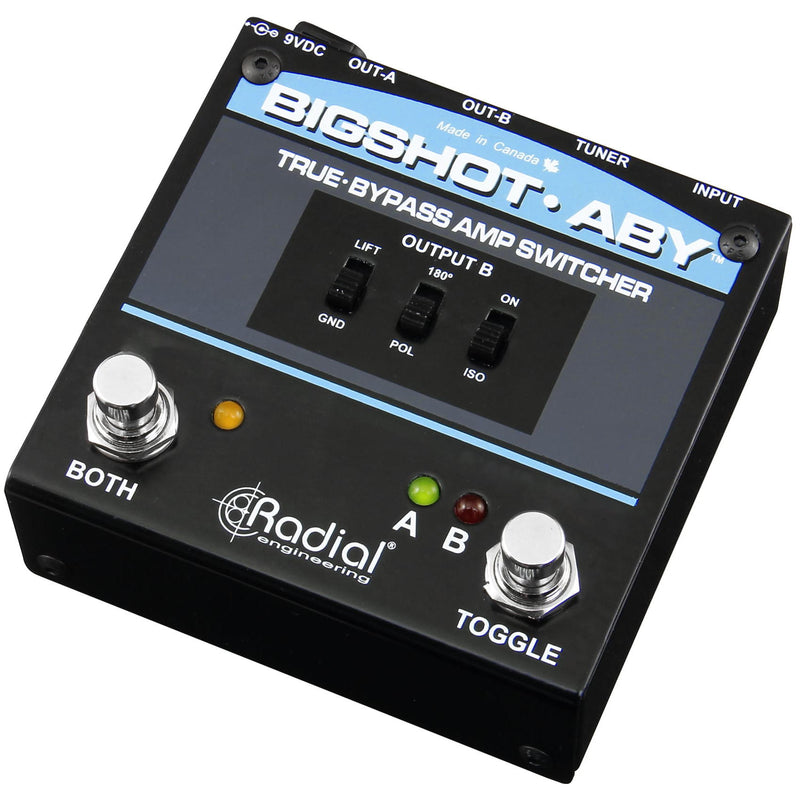 Radial BigShot ABY True Bypass Switcher - 3