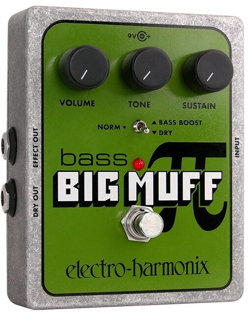 Electro-Harmonix Bass Big Muff Pi Fuzz / Distortion / Sustainer Pedal - 1