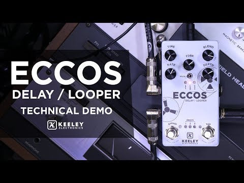 Keeley ECCOS Delay and Looper Pedal