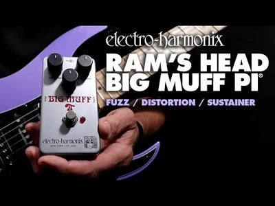 Electro-Harmonix Rams Head Big Muff Pi Fuzz / Distortion / Sustainer Pedal