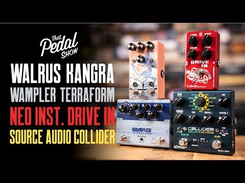 Source Audio Collider Stereo Delay and Reverb Pedal
