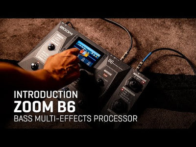 Zoom B6 Bass Multi-Effects Processor