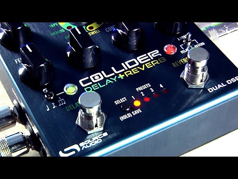 Source Audio Collider Stereo Delay and Reverb Pedal
