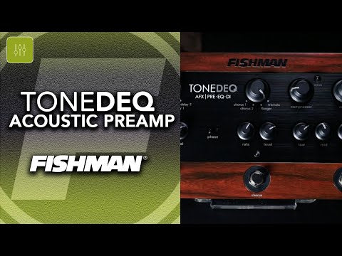 Fishman ToneDEQ Acoustic Guitar Preamp EQ / D.I.Pedal
