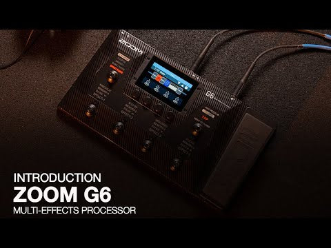 Zoom G6 Guitar Multi Effects Processor