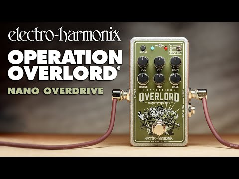 Electro-Harmonix Nano Operation Overlord Overdrive / Distortion Pedal