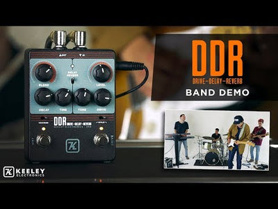 Keeley DDR Drive Delay Reverb Pedal
