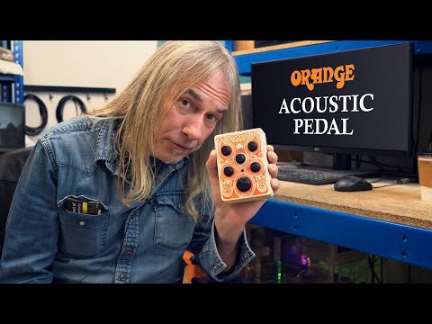 Orange Acoustic Preamp and EQ Pedal