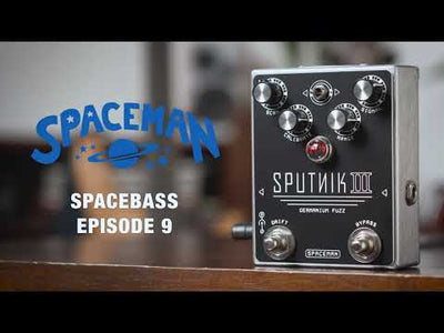Spaceman Sputnik III Germanium Fuzz Pedal, Silver