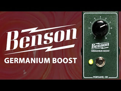 Benson Amps Germanium Boost Pedal
