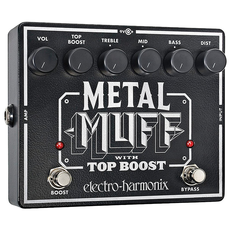 Electro-Harmonix Metal Muff with Top Boost Distortion Pedal - 1