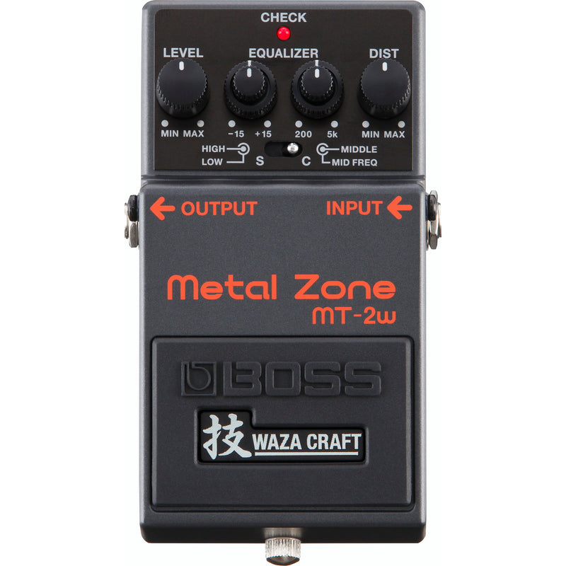 Boss MT-2w Waza Craft Metal Zone Pedal - 1