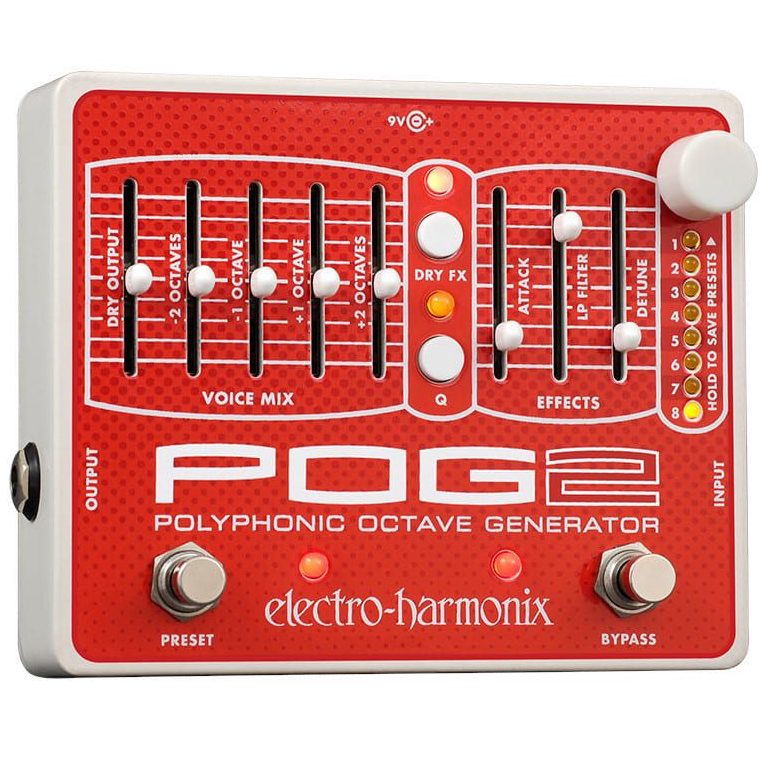 Electro-Harmonix POG 2 Polyphonic Octave Generator Pedal - 1